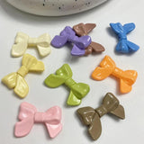 20Pcs 32MM Acrylic Bowknot Spacer Beads for DIY Craft Jewelry Making