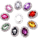 Acryl Flat Back Bead Embellishments for DIY Crafts 10pcs