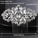 Crystal Hair Combs Clips for Wedding Bridal