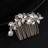 Crystal Hair Combs Clips for Wedding Bridal