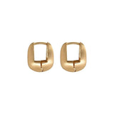 BF CLUB Vintage Square Earrings 925 Silver Women Allergy-Free Party Gift