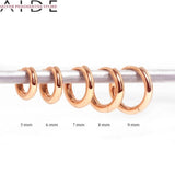 925 Sterling Silver Circle Hoop Earrings Jewelry