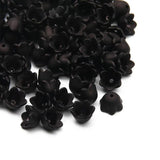 100pcs Matte Acrylic Beads DIY Jewelry Making 7x10mm