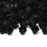 100pcs Matte Acrylic Beads DIY Jewelry Making 7x10mm