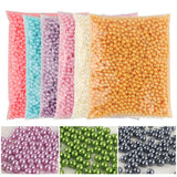 3-12mm Pure White/Pearl Round Plastic Pearl Beads for Jewelry Making