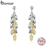 925 Silver Wheat Drop Earrings for Women BSE025