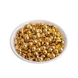 Silver Half Round FlatBack Pearl Bead 3mm-8mm ABS for Nail Art DIY Phone