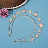 Rhinestone Star Headbands for Bride Wedding Party Hair Accessories