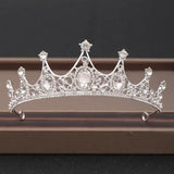 Crystal Bridal Tiara Crown Birthday Party Bride Queen Headbands Hair Jewelry