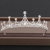 Crystal Bridal Tiara Crown Birthday Party Bride Queen Headbands Hair Jewelry