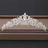 Crystal Bridal Tiara Crown Birthday Party Bride Queen Headbands Hair Jewelry