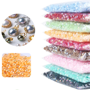2-14mm AB ABS Pearl Acrylic Resin Mobile Phone Manicure
