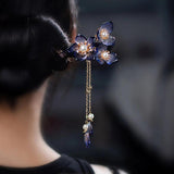 Black Sandalwood Hair Sticks Girls Hanfu Decor Hair Accessories