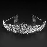 Crystal Crown Tiaras Prom Headband Bride Hair Jewelry