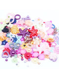 Y2K 3D Pink Pearls Nail Art Charms Shapes - Acrylic Pearls