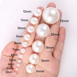 2-10MM AB Pearls Flatback Beads Nail DIY Decoration