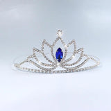 Colorful Crystals Crown Bridal Wedding Hair Accessories