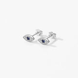 925 Silver Tiny Eye's Stud Earrings for Women