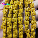 20pcs Elephant Coral Beads Jewelry Making 12/14mm