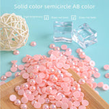 3-12mm AB Pearl Non Hotfix Flat Back Glitters for Nail Art DIY