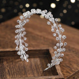 Beaded Bridal Hairband Tiara Wedding Headpiece