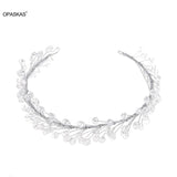 Beaded Bridal Hairband Tiara Wedding Headpiece