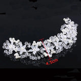 Bridal Hair Accessories Crystal-Leaf Tiara Gift