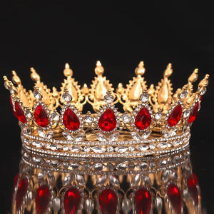 Crystal Crown Tiara Bridal Hair Accessories