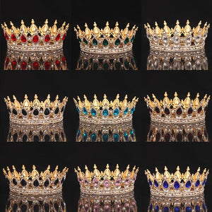 Crystal Crown Tiara Bridal Hair Accessories