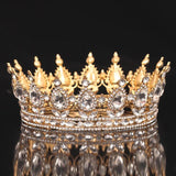 Crystal Crown Tiara Bridal Hair Accessories