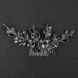 Pearl Rhinestone Wedding Hair Combs Hair Accessories For Women