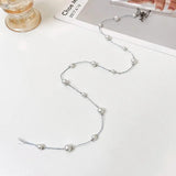 Korean Braided Pearl Tassel Hairpin Chain Butterfly Hair Jewelry
