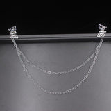 Butterfly Metal Tassel Hair Clip Girls Women Hairpin Hair Jewelry