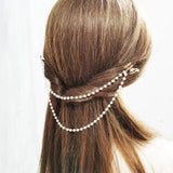 Butterfly Metal Tassel Hair Clip Girls Women Hairpin Hair Jewelry
