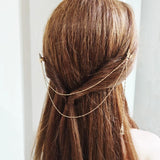 Butterfly Metal Tassel Hair Clip Girls Women Hairpin Hair Jewelry
