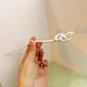 Snake Shape Hairpin Hip-hop Punk Style Hair Fork Women Jewelry Gift