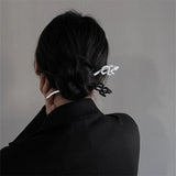 Snake Shape Hairpin Hip-hop Punk Style Hair Fork Women Jewelry Gift