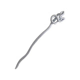 Snake Shape Hairpin Hip-hop Punk Style Hair Fork Women Jewelry Gift