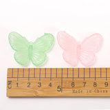 20pcs Big Butterfly Acrylic Pearl Charms Bead For Necklace Making