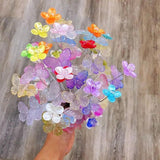 20pcs Big Butterfly Acrylic Pearl Charms Bead For Necklace Making
