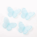 20pcs Big Butterfly Acrylic Pearl Charms Bead For Necklace Making
