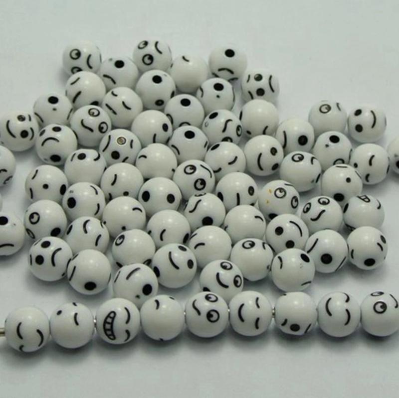 DIY Assorted Expression Acrylic Beads Kids Crafts