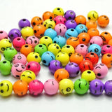 DIY Assorted Expression Acrylic Beads Kids Crafts
