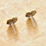 36 Pairs Plastic Peach Heart Rhinestone Ear Studs for Girls-ER230616