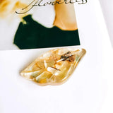Acrylic Resin Beads Round Cylinder Earrings Pendant 4pcs