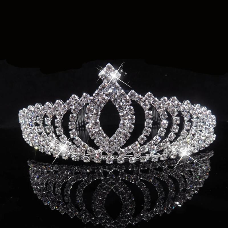 Bridal Crystal Tiara Headband for Women - Wedding Prom Princess Crown