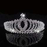 Bridal Crystal Tiara Headband for Women - Wedding Prom Princess Crown