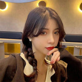 Simulated Pearl Earrings Set For Women - Ball Stud Earrings