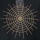 Rhinestone Mesh Hat Cap Head Chain Women's Headpiece