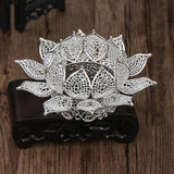 Lotus Shape Headband Tiara Crown Hair Accessories For Women